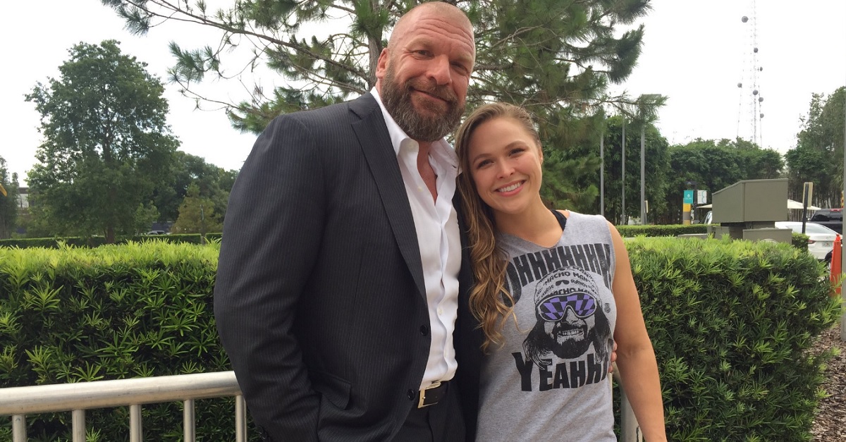 Triple H clarifies Ronda Rousey’s WWE status ahead of historic women’s Royal Rumble match