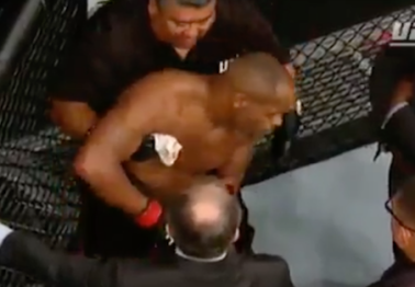 Troubling footage of a rocked Daniel Cormier emerges immediately following UFC 214 knockout