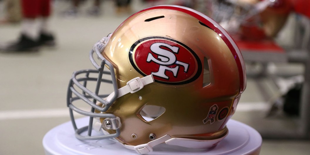 49ers considering a red helmet worn in 1955 as a second helmet for