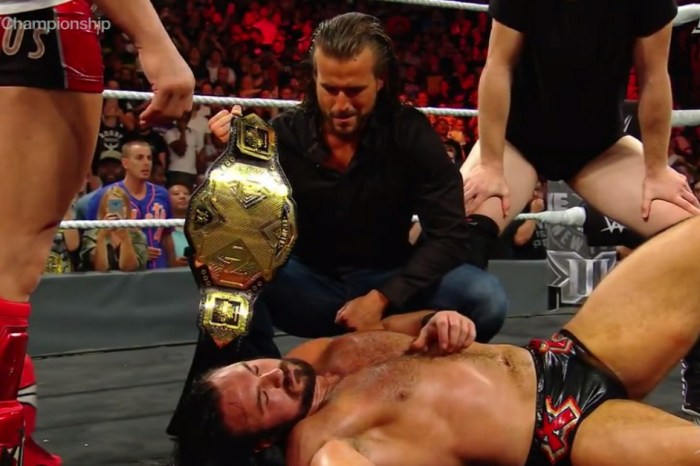Wrestling’s hottest free agent debuts as the WWE NXT world title switches hands