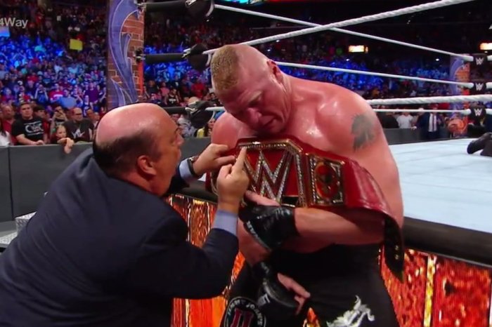 WWE may have just set up a huge match for Brock Lesnar at Survivor Series