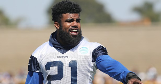 Dallas Cowboys cut the guy who apparently “pissed off” Ezekiel Elliott by allegedly sleeping with his ex