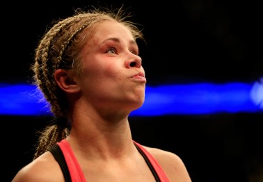 UFC standout Paige VanZant shares the frightening photos of her dramatic weight cuts