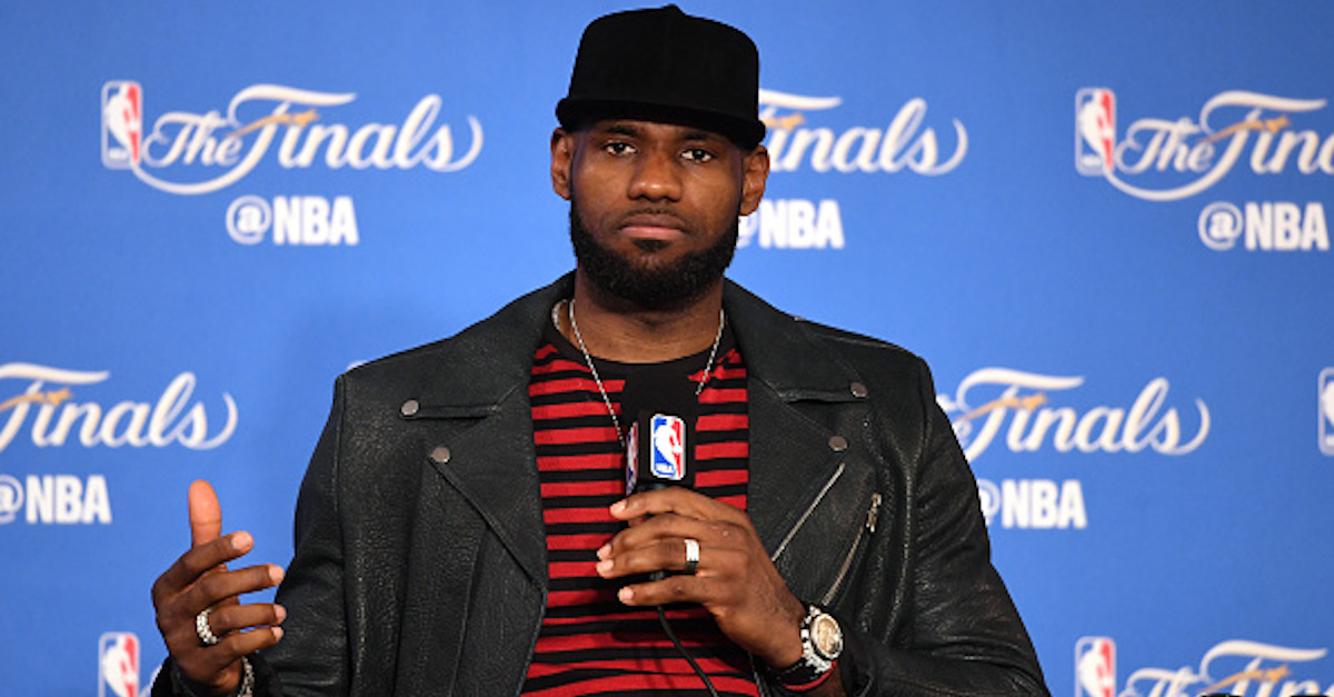 LeBron James fires back at President Donald Trumps following controversial Charlottesville comments