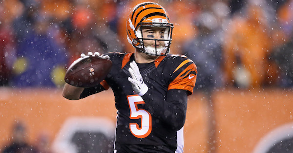 REPORTS: Cincinnati Bengals QB AJ McCarron wins arbitration case, will be  unrestricted free agent