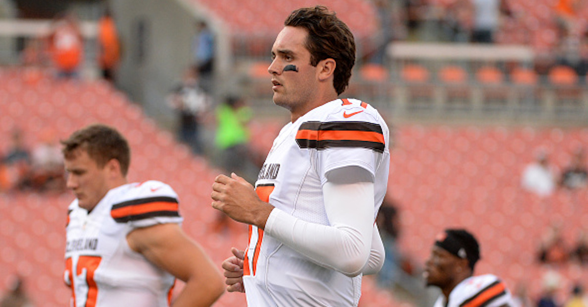 Brock Osweiler might not even be the No. 2 quarterback in Cleveland