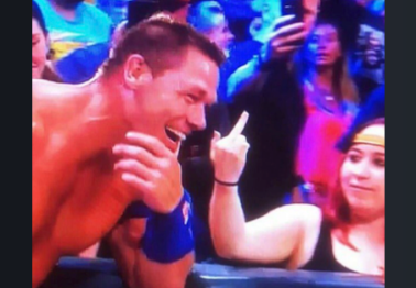 John Cena had fantastic response to a fan giving him the finger, Baron Corbin responds