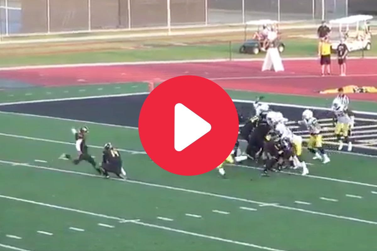 Kicker Gets Blocked, Then Incredibly Nails it Off the Bounce Anyway