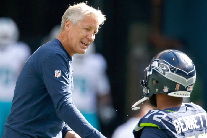 Pete Carroll shows support of Michael Bennett following police brutality video emerges