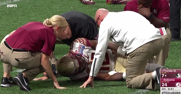 Alabama defender sends out classy message after injury to FSU’s Deondre Francois