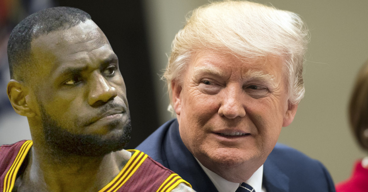 LeBron James disrespects President Donald Trump following Stephen Curry comments