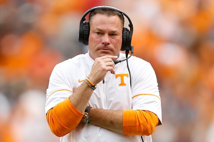 Tennessee AD John Currie responds to Butch Jones’ hot seat talk