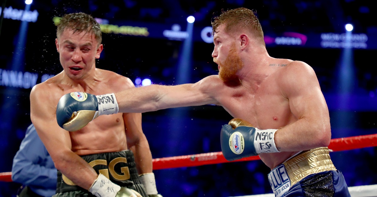 Canelo Alvarez and Gennady 