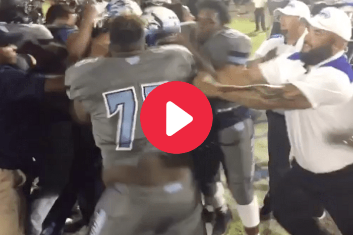 Insane Brawl Ends Football Game, Police Get Serious with Pepper Spray