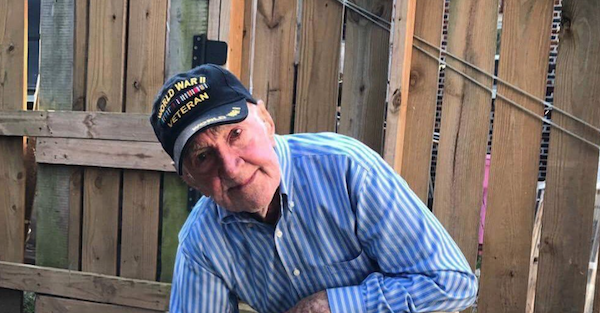 97-year-old World War II veteran sends one simple response to NFL players protesting national anthem