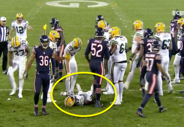 Update emerges on Packers player carted off the field after one of the dirtiest hits of the season