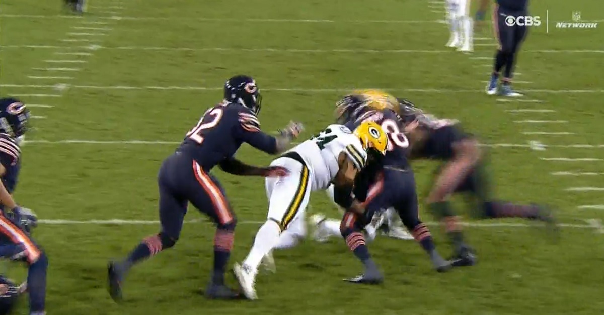 Bears LB has suspension reduced following appeal of dirty hit ruling