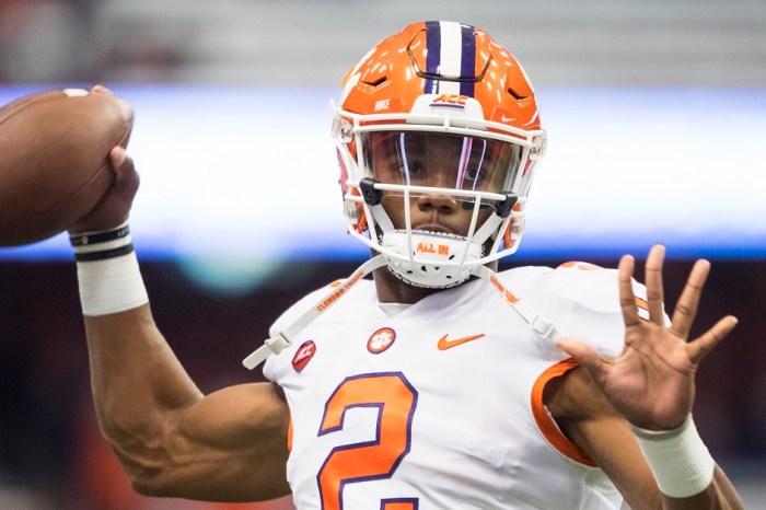 Clemson looking to be ‘cautious’ with QB after nightmare scene against Syracuse