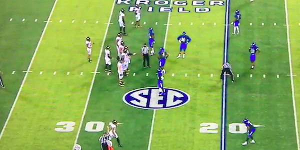 SEC refs under fire after potentially screwing a team out of a comeback attempt