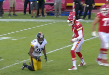Steelers defender has been punished for low, dirty hit on two-time former Pro Bowler