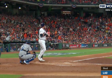 Watch Astros fans' response to the player responsible for World Series racial incident