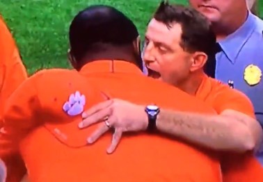 Clemson head coach Dabo Swinney showed he is all class after reaction to getting upset by Syracuse