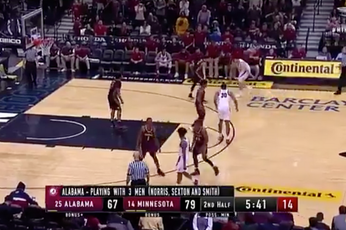 Alabama Played 3-on-5 and Nearly Completed the Greatest Comeback Ever