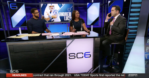 Watch Adam Schefter silence the SportsCenter crew for a solid 20 ...