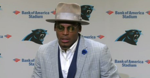 Cam Newton compares his team to the Titanic and he clearly has no idea how the story ends