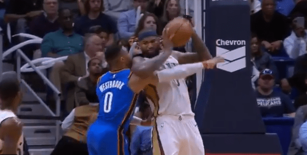 Three-time NBA All-Star ejected after controversial flagrant foul call on former MVP