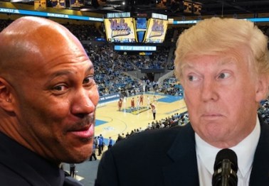 President Donald Trump responds to LaVar Ball's comments after his son was released from Chinese custody