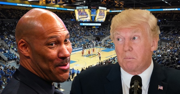 President Donald Trump responds to LaVar Ball’s comments after his son was released from Chinese custody