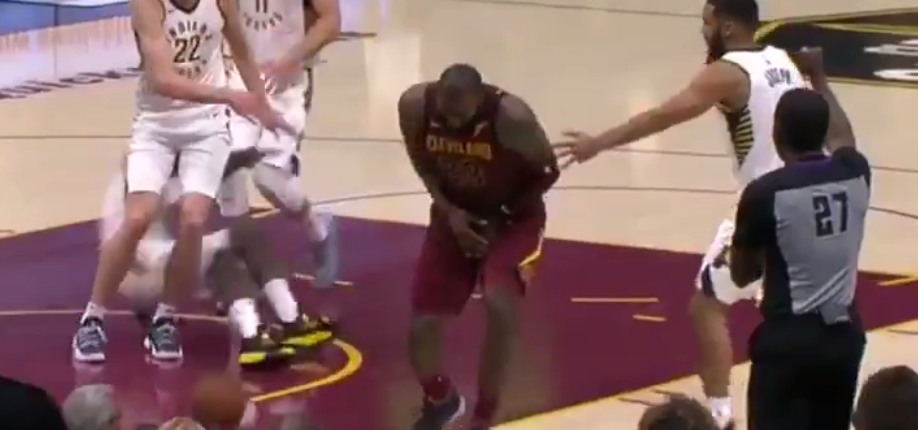 NBA Player Assessed Flagrant Foul After Groin Shot On LeBron James ...