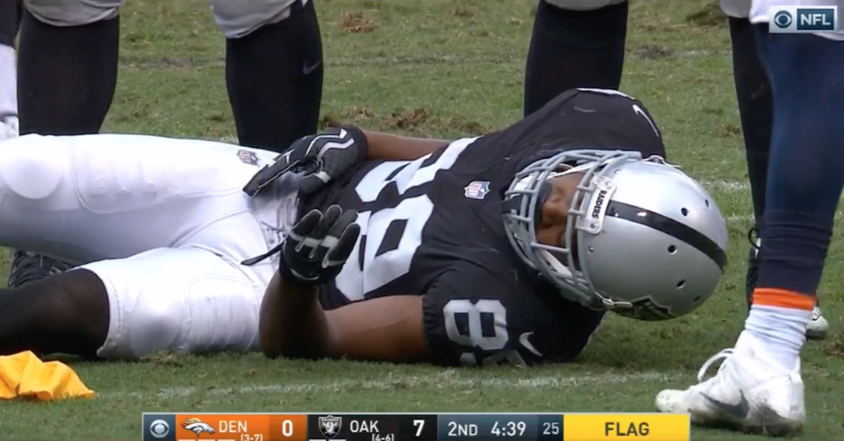 Amari Cooper Suffers Concussion After Crushing Hit During Broncos vs.  Raiders, News, Scores, Highlights, Stats, and Rumors