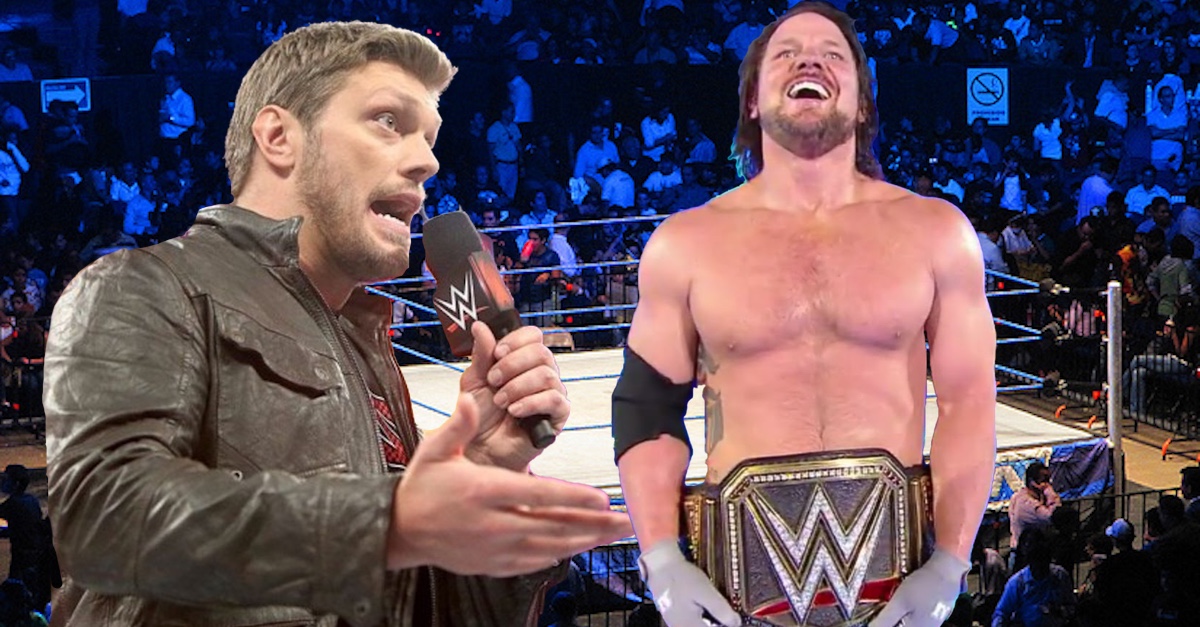 Hall of Famer Edge speculates on why WWE flipped title from Jinder ...