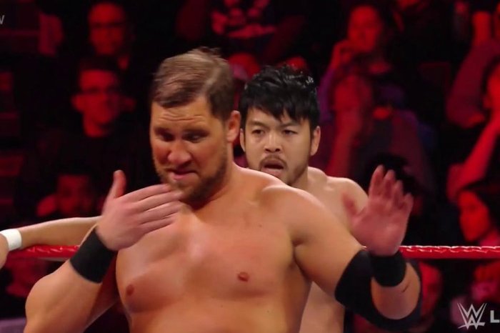 Hideo Itami debuts on WWE Monday Night Raw, saves Finn Balor