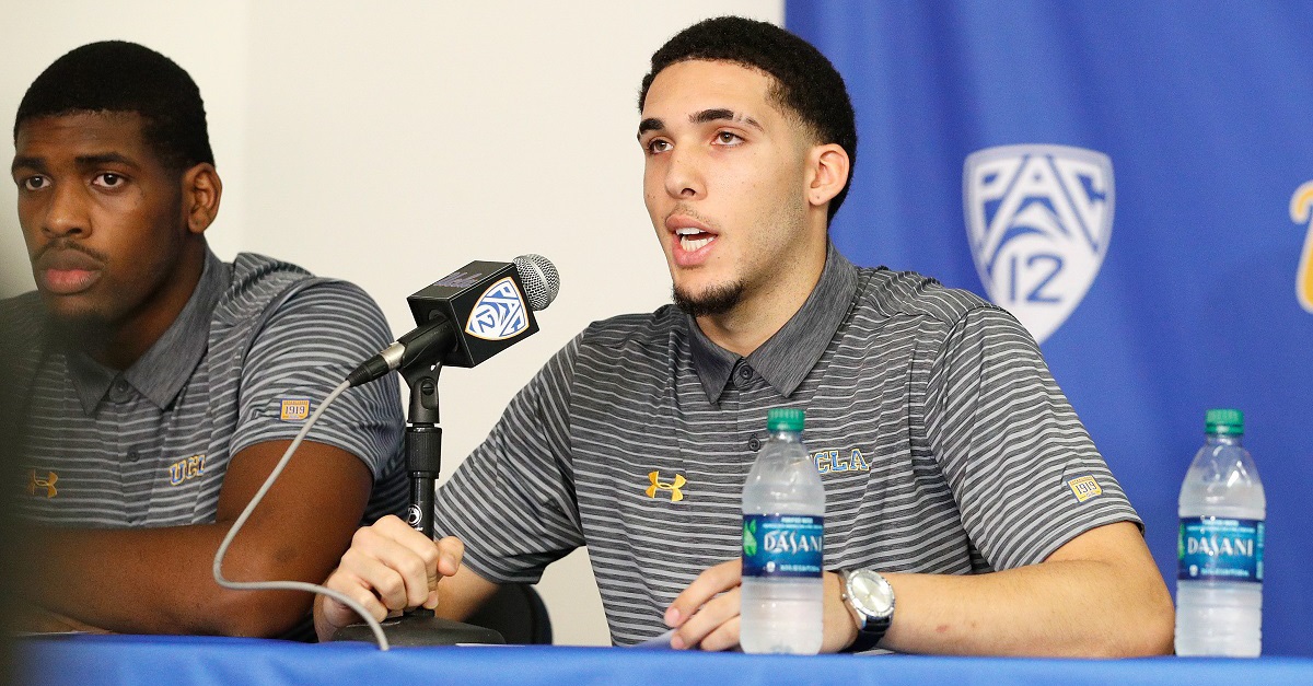 LiAngelo Ball says he thanked President Trump for one reason only