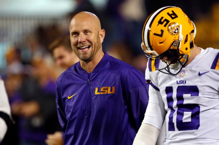 Former LSU coordinator reportedly leading candidate for Big Ten job