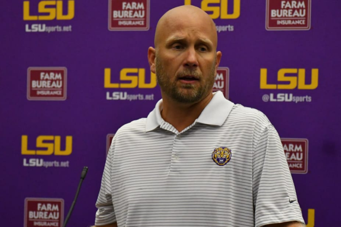 LSU coordinator comments after rumors he could be fired