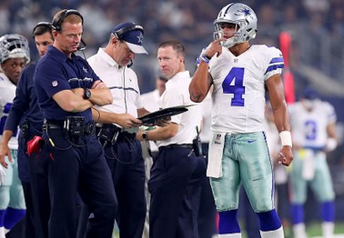 Dallas head coach Jason Garrett comments on Dak Prescott's future with the Cowboys