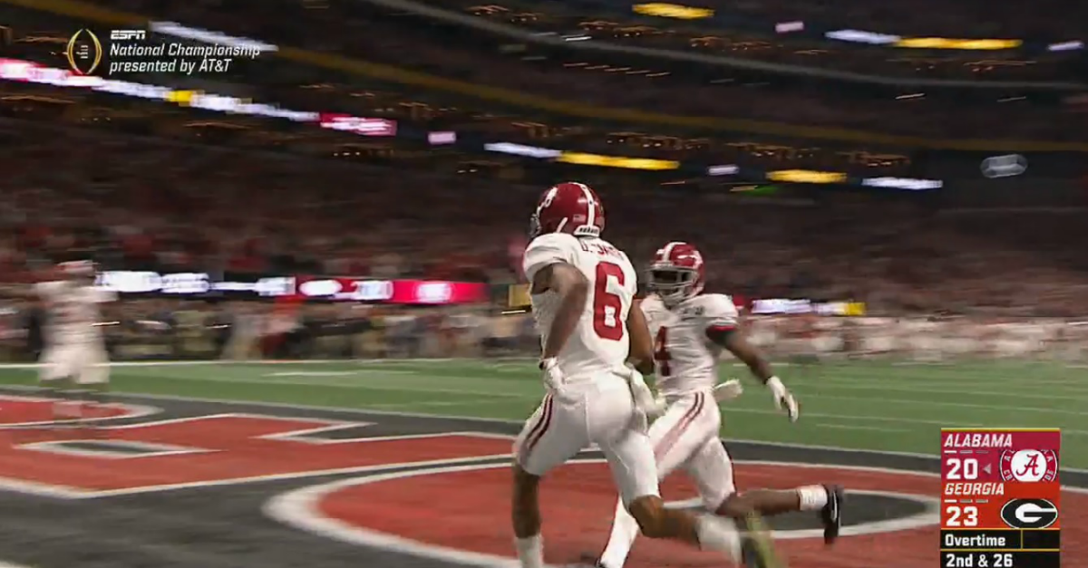 Alabama replaces QB at halftime, true freshman leads unlikely comeback to win National Championship