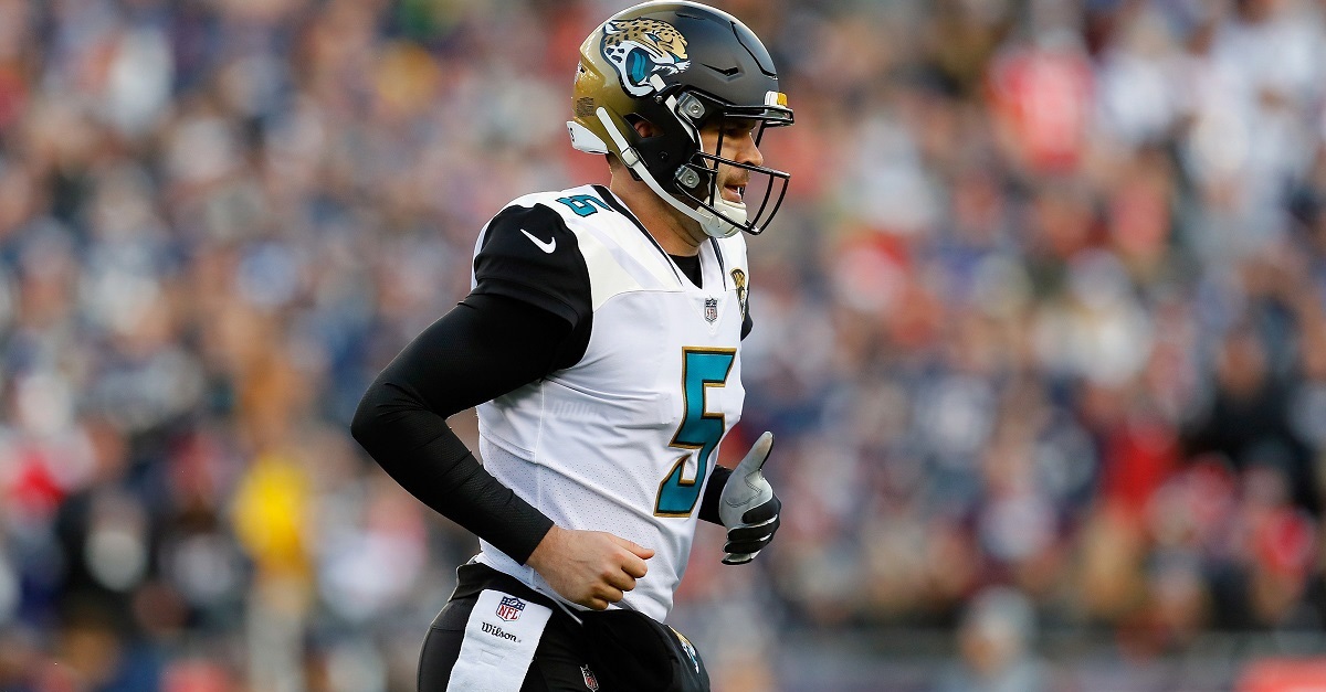 Report: Jaguars may have a plan in place to move on from Blake Bortles despite AFC Championship appearance