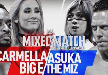 WWE Mixed Match Challenge results: The Miz and Asuka vs. Big E and Carmella