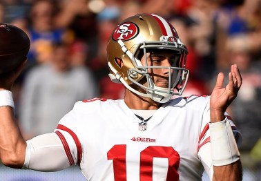 Another team was reportedly 'willing' to trade top-5 pick for Jimmy Garoppolo