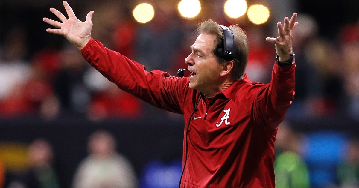 Former BCS poll ends the season with Alabama ranked at No. 2