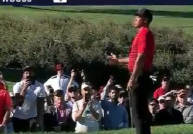 After loud fan messes with a Tiger Woods putt, entire gallery turns on him