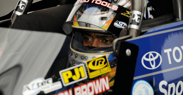Three-time champion will be on track for NASCAR in Las Vegas