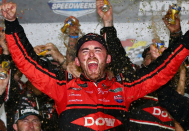 NASCAR?s Daytona 500 winner celebrated with a questionable decision