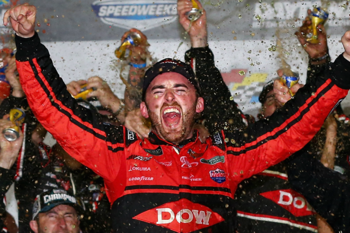 NASCAR’s Daytona 500 winner celebrated with a questionable decision