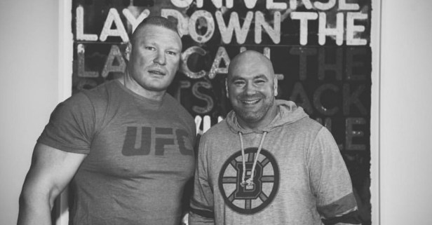Fans are freaking out after Dana White gave another tease of Brock Lesnar’s UFC return